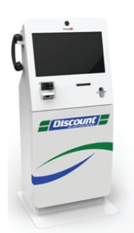 Image of a price reduction automobile kiosk